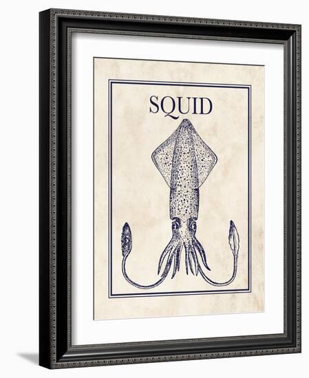 Squid-N. Harbick-Framed Art Print