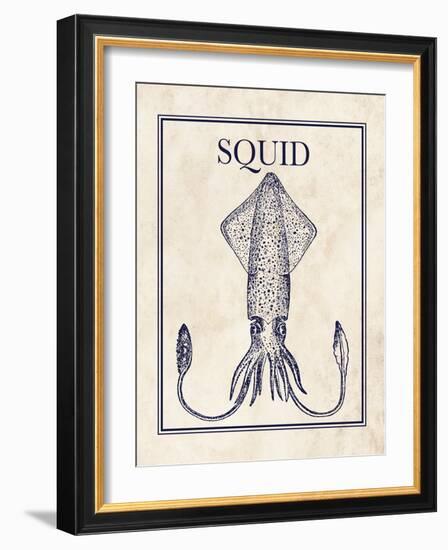 Squid-N. Harbick-Framed Art Print