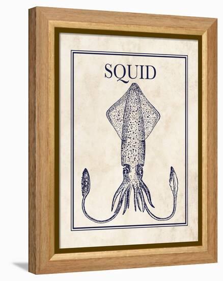 Squid-N. Harbick-Framed Stretched Canvas