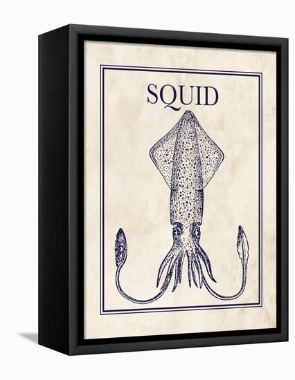 Squid-N. Harbick-Framed Stretched Canvas