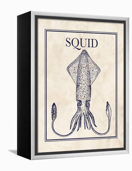 Squid-N. Harbick-Framed Stretched Canvas