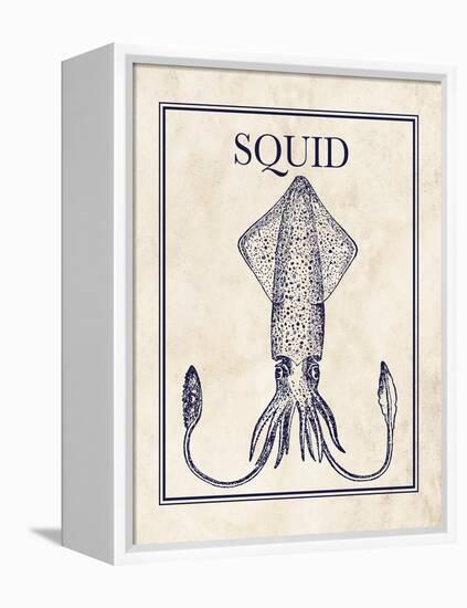 Squid-N. Harbick-Framed Stretched Canvas