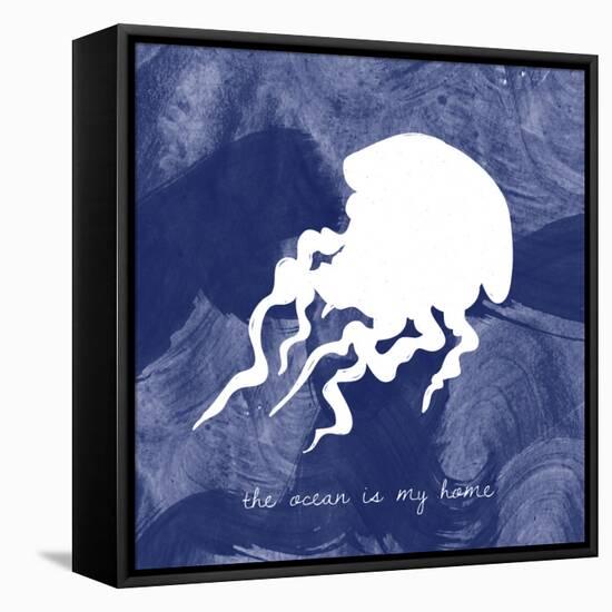 Squid-Erin Clark-Framed Premier Image Canvas