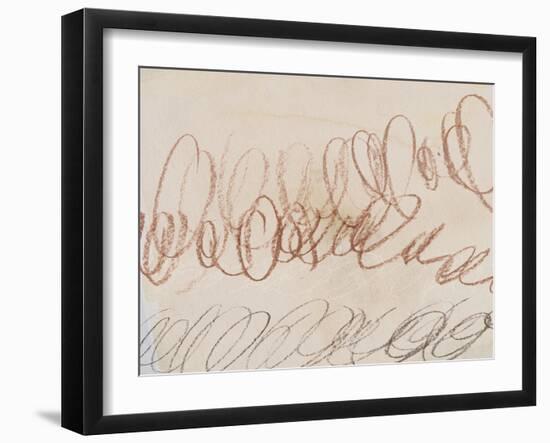 Squiggles II-Jennifer Parker-Framed Art Print