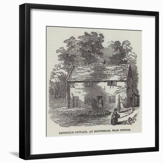 Squirrel's Cottage, at Shottisham, Near Ipswich-null-Framed Giclee Print