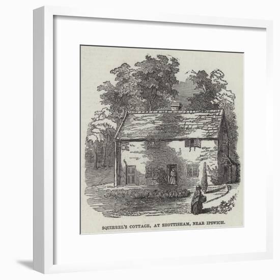 Squirrel's Cottage, at Shottisham, Near Ipswich-null-Framed Giclee Print