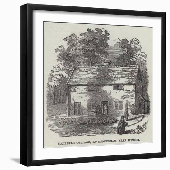 Squirrel's Cottage, at Shottisham, Near Ipswich-null-Framed Giclee Print