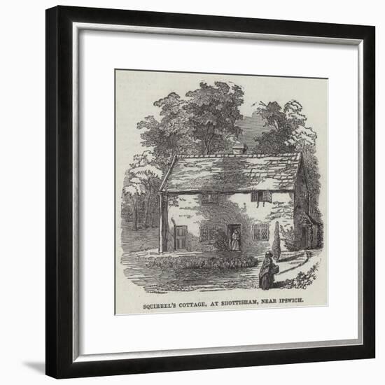 Squirrel's Cottage, at Shottisham, Near Ipswich-null-Framed Giclee Print