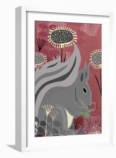Squirrel-Rocket 68-Framed Giclee Print