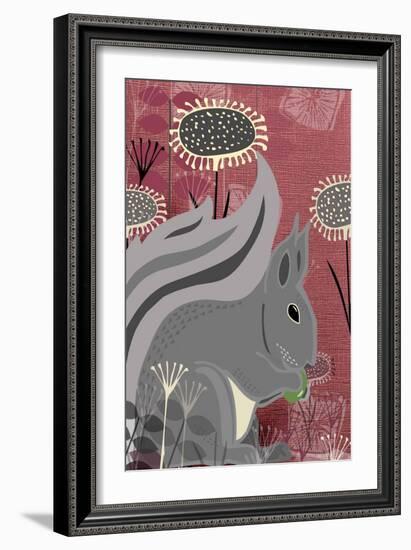 Squirrel-Rocket 68-Framed Giclee Print