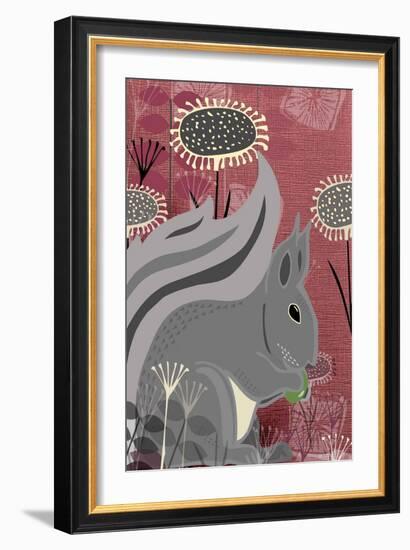 Squirrel-Rocket 68-Framed Giclee Print