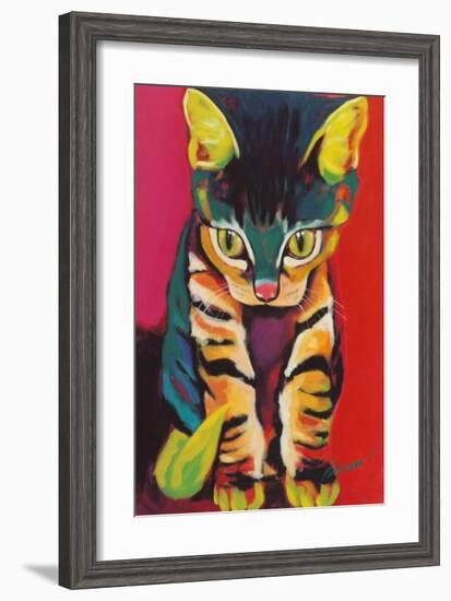 Squirt-Ron Burns-Framed Art Print