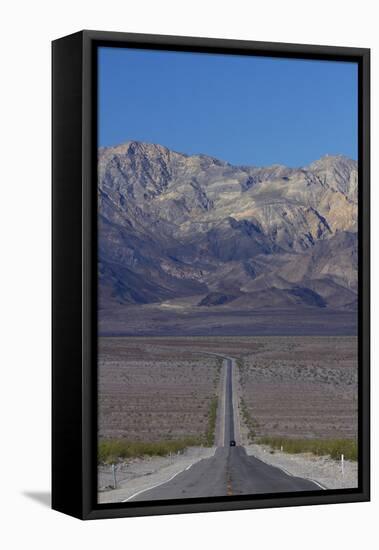 SR 190 Through Death Valley NP, Mojave Desert, California-David Wall-Framed Premier Image Canvas