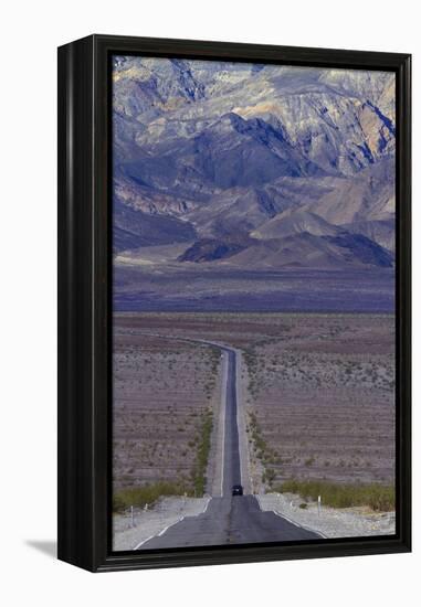 SR 190 Through Death Valley NP, Mojave Desert, California-David Wall-Framed Premier Image Canvas