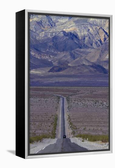 SR 190 Through Death Valley NP, Mojave Desert, California-David Wall-Framed Premier Image Canvas