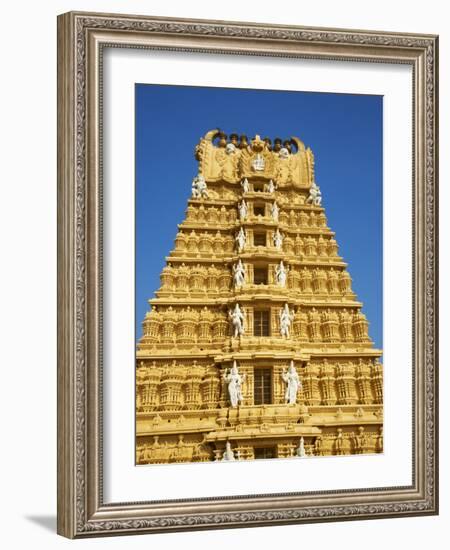 Sri Chamundeswari Temple, Chamundi Hill, Mysore, Karnataka, India, Asia-Tuul-Framed Photographic Print