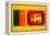 Sri Lanka Flag Design with Wood Patterning - Flags of the World Series-Philippe Hugonnard-Framed Stretched Canvas