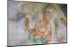 Sri Lanka, Sigiriya. Fresco of 'The Maidens of the Clouds'.-Cindy Miller Hopkins-Mounted Photographic Print