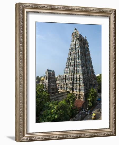 Sri Meenakshi Sundareshwara Temple, Madurai, Tamil Nadu, India, Asia-Stuart Black-Framed Photographic Print