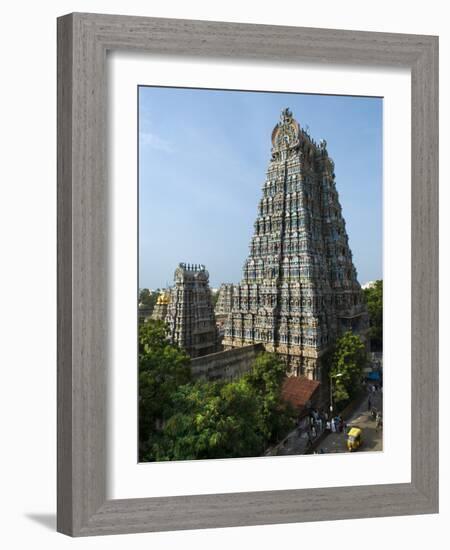Sri Meenakshi Sundareshwara Temple, Madurai, Tamil Nadu, India, Asia-Stuart Black-Framed Photographic Print