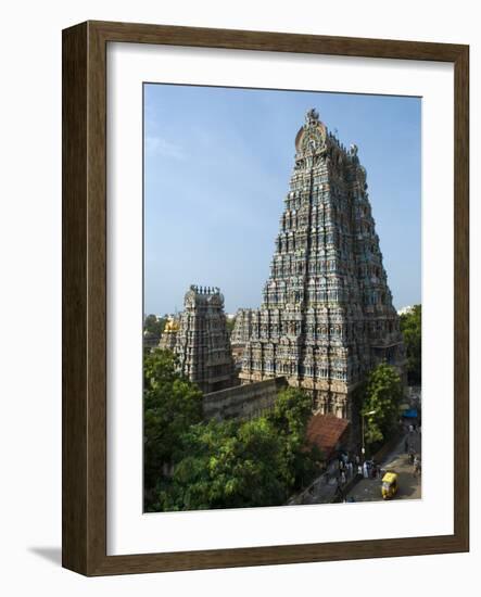 Sri Meenakshi Sundareshwara Temple, Madurai, Tamil Nadu, India, Asia-Stuart Black-Framed Photographic Print