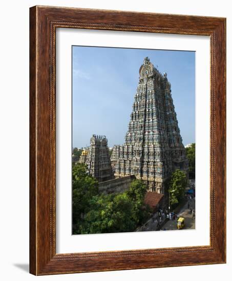 Sri Meenakshi Sundareshwara Temple, Madurai, Tamil Nadu, India, Asia-Stuart Black-Framed Photographic Print