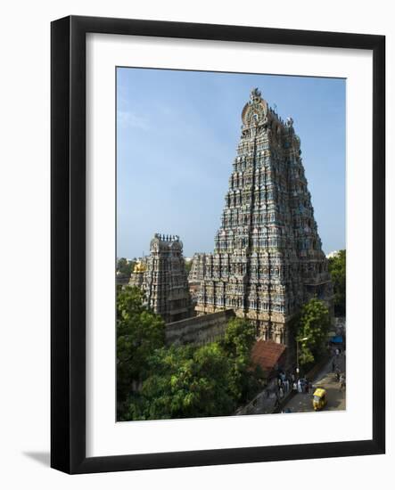 Sri Meenakshi Sundareshwara Temple, Madurai, Tamil Nadu, India, Asia-Stuart Black-Framed Photographic Print