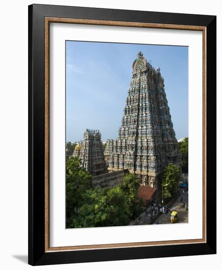 Sri Meenakshi Sundareshwara Temple, Madurai, Tamil Nadu, India, Asia-Stuart Black-Framed Photographic Print