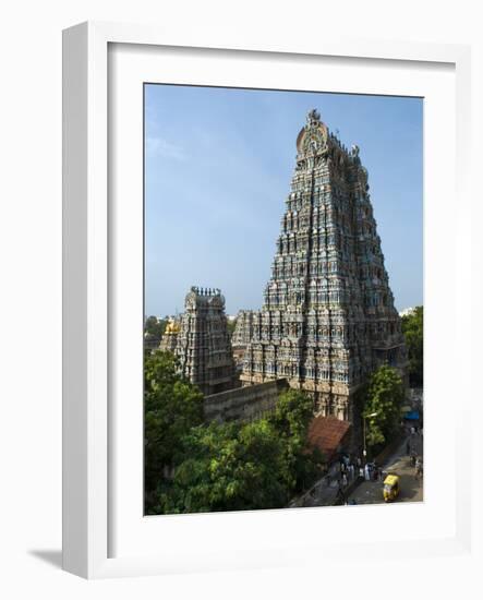 Sri Meenakshi Sundareshwara Temple, Madurai, Tamil Nadu, India, Asia-Stuart Black-Framed Photographic Print