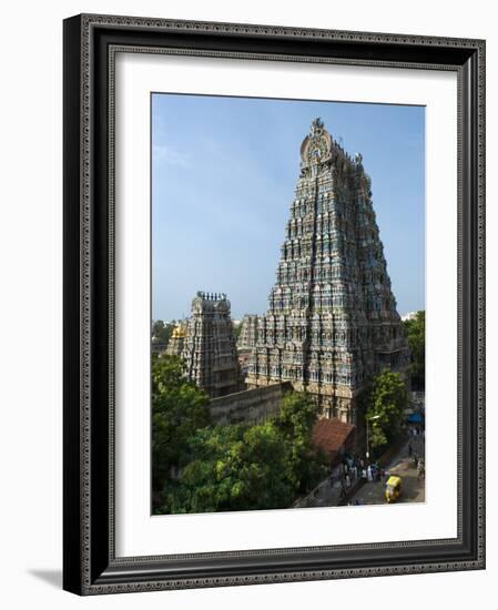 Sri Meenakshi Sundareshwara Temple, Madurai, Tamil Nadu, India, Asia-Stuart Black-Framed Photographic Print