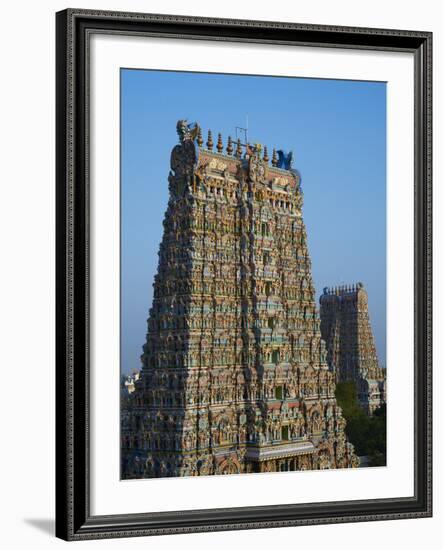 Sri Meenakshi Temple, Madurai, Tamil Nadu, India, Asia-Tuul-Framed Photographic Print