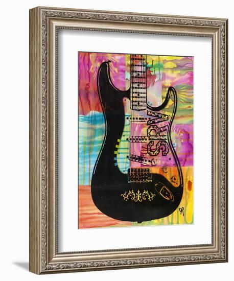 SRV Guitar-Dean Russo- Exclusive-Framed Giclee Print