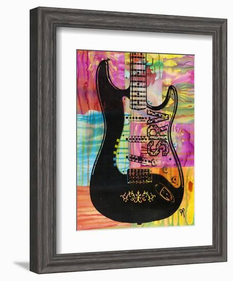 SRV Guitar-Dean Russo- Exclusive-Framed Giclee Print