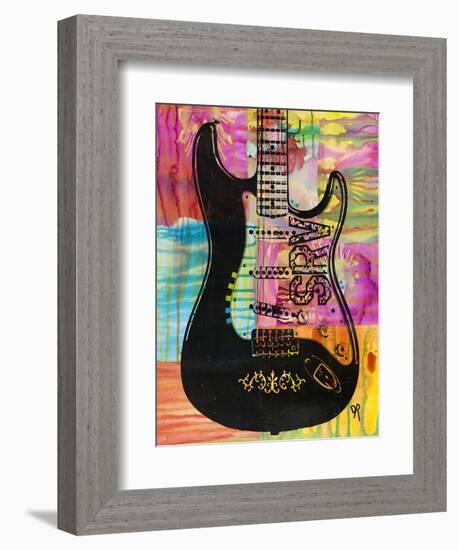 SRV Guitar-Dean Russo- Exclusive-Framed Giclee Print