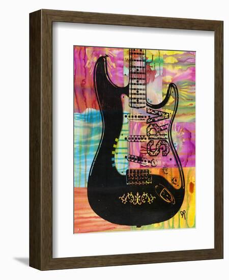 SRV Guitar-Dean Russo- Exclusive-Framed Giclee Print