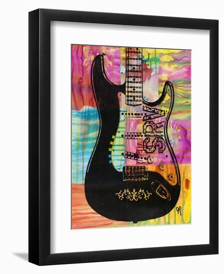 SRV Guitar-Dean Russo- Exclusive-Framed Giclee Print