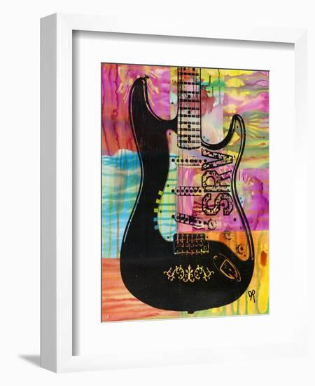 SRV Guitar-Dean Russo- Exclusive-Framed Giclee Print