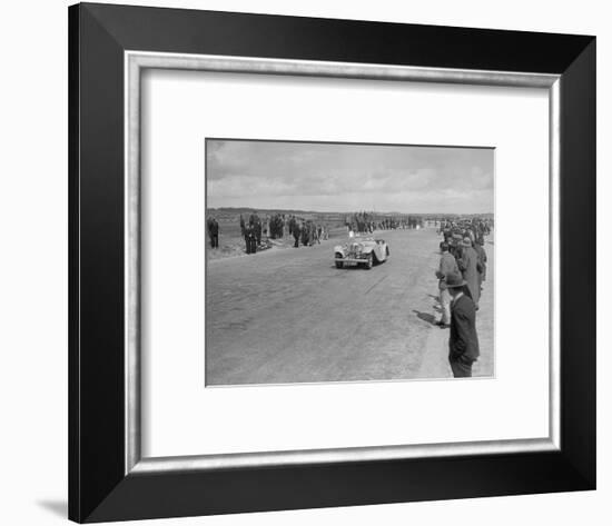 SS 1 4-seater tourer competing in the RSAC Scottish Rally, 1934-Bill Brunell-Framed Photographic Print