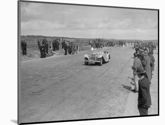 SS 1 4-seater tourer competing in the RSAC Scottish Rally, 1934-Bill Brunell-Mounted Photographic Print
