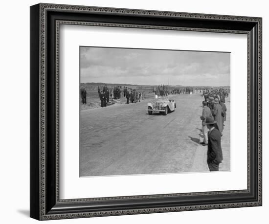 SS 1 4-seater tourer competing in the RSAC Scottish Rally, 1934-Bill Brunell-Framed Photographic Print