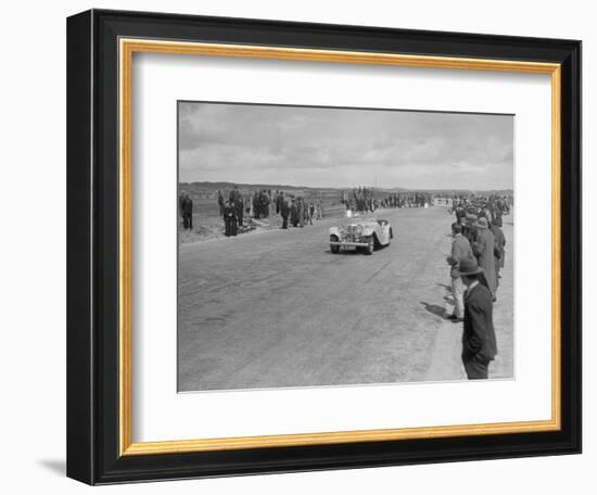 SS 1 4-seater tourer competing in the RSAC Scottish Rally, 1934-Bill Brunell-Framed Photographic Print