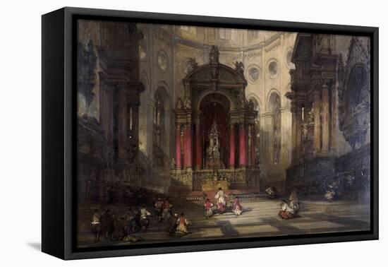 SS Giovanni E Paolo, Venice-David Roberts-Framed Premier Image Canvas