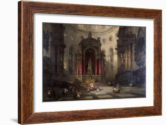 SS Giovanni E Paolo, Venice-David Roberts-Framed Giclee Print