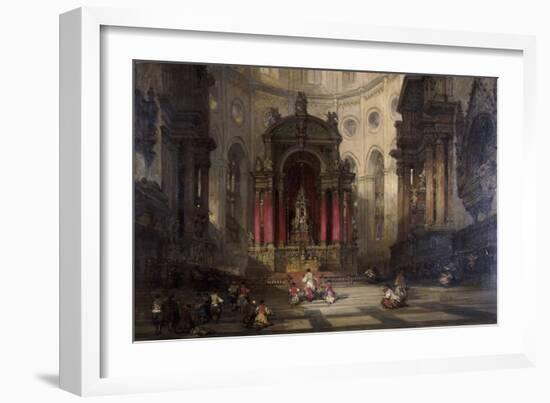 SS Giovanni E Paolo, Venice-David Roberts-Framed Giclee Print