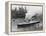 SS Normandie in New York Harbor-null-Framed Premier Image Canvas