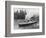 SS Normandie in New York Harbor-null-Framed Photographic Print