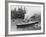 SS Normandie in New York Harbor-null-Framed Photographic Print