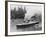 SS Normandie in New York Harbor-null-Framed Photographic Print