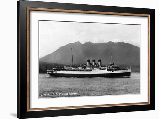 SS Princess Kathleen-Lantern Press-Framed Art Print