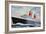 Ss United States Maiden Voyage in 1952-American School-Framed Giclee Print